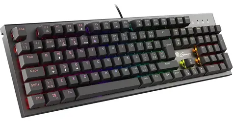 Genesis Thor 300 RGB Outemu Red černá / Herní klávesnice / Mechanická / RGB podsvícení / Ergonomická / USB