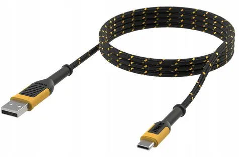 DeWalt DXMA131-1348-DWG černá / Kabel USB / USB-A - USB-C / 1,8 m