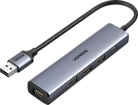 Ugreen CM473 / USB hub / 1x USB-C / 4x USB-A 3.0