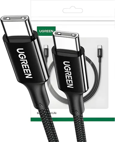 Ugreen Kabel USB-C - USB-C černá / Kabel USB-C / USB-C (M) - USB-C (M)