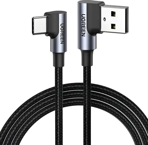 Ugreen UGR1467 černá / Kabel / USB-A - USB-C / 3 m