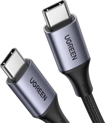 Ugreen Kabel USB-C - USB-C 2 m černá / Kabel / USB-C - USB-C / 2 m