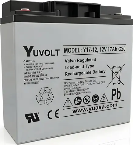 Panasonic Y17-12FR / Baterie / 12 V / 17 Ah / VdS / konektor M5