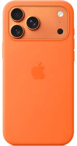Apple Silikonový kryt s MagSafe oranžová / Kryt / Apple iPhone 17 Pro Max / Silikon