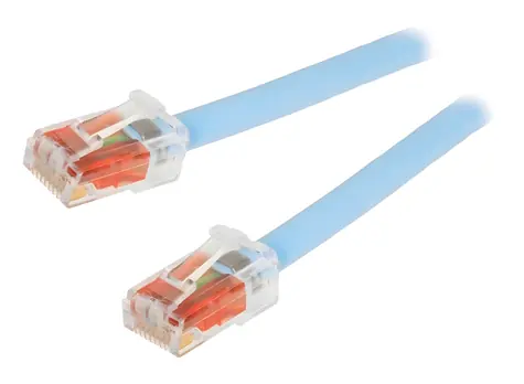 DATACOM UTP CAT6 světle modrá / Síťový kabel / RJ-45 / 3 m
