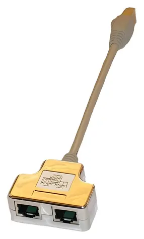 XtendLan T 1xCAT5E na 2xCAT5E / Rozdvojka / RJ-45