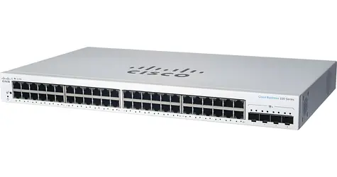 Cisco CBS220-48FP-4X-EU REFRESH / Switch / 48x RJ-45 1000 / 4x SFP+ / PoE+ / Smart