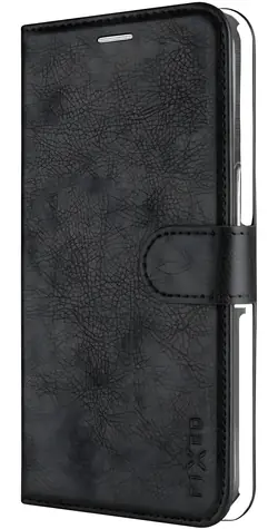 FIXED Opus černá / Pouzdro typu kniha / Xiaomi Redmi Note 15 5G, POCO M8 5G / syntetická kůže / stojánek