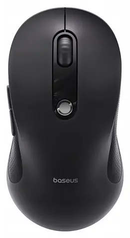 Baseus F02 černá / Bezdrátová myš / Bluetooth / tichá tlačítka / 70 g