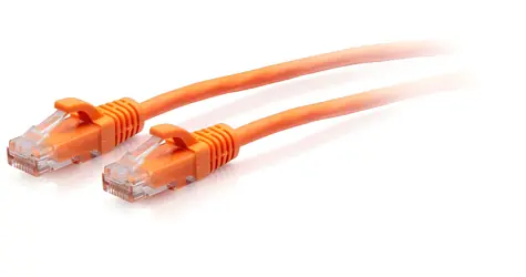 C2G C2G30174 oranžová / Patch kabel / Cat6a / UTP / Slim / 0,3 m