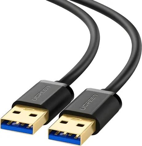 Ugreen USB-A (M) - USB-A (M) 2 m černá / Kabel / USB 3.0 / 5 Gbit/s