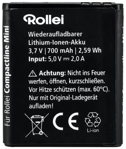 Rollei náhradní baterie pro fotoaparát Compactline Mini / Baterie / Náhradní