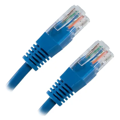 XtendLan modrá / Patch kabel / Cat6 UTP / 0,5 m
