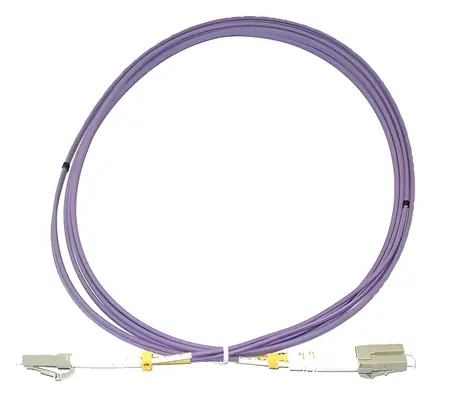 XtendLan FO patch LC-SC 3m / Optický patch kabel / Multimode 50/125 OM4 / Duplex / LS0H