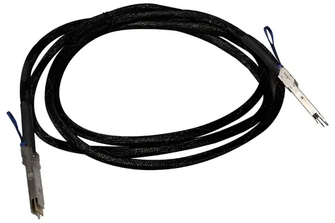 MikroTik DDQ+DA0003 / Patch kabel / 400 Gbps / QSFP-DD / 2x MiniGBIC modul / DAC kabel / 3 m