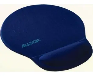 Allsop modrá / Gelová podložka pod myš / ergonomická