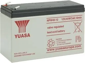 YUASA NPW45-12 / Baterie / 12V / 9Ah / AGM / faston F2