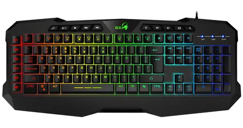 GENIUS GX GAMING Scorpion K11 Pro černá / Herní klávesnice / drátová / Copilot / podsvícená / USB / CZ+SK layout