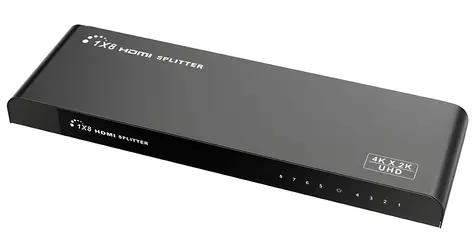 XtendLan HDMI rozbočovač / 1 vstup / 8 výstupů / 4K / 60 Hz