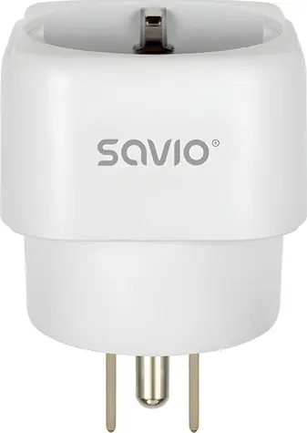 SAVIO AP-03 / Cestovní adaptér / EU zásuvka - US vidlice