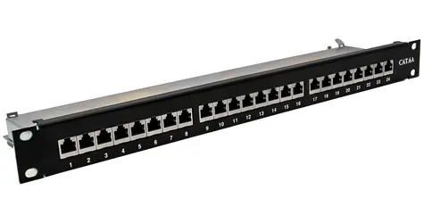 XtendLan černá / Patch panel / 19