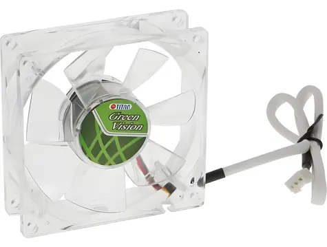 Titan Green Vision TFD-8025GT12ZRB / Ventilátor / 80 mm