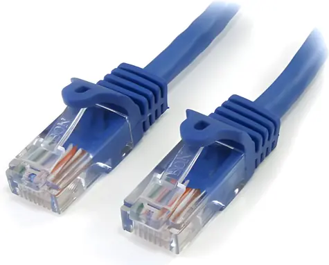 StarTech 45PAT5MBL modrá / Patch kabel / Cat 5e U/UTP / RJ-45 / 5 m