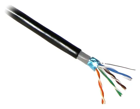 Planet Elite kabel FTP Cat5e / Kabel / drát 4pár / venkovní PE+PVC dvouplášť / stíněný / 305m