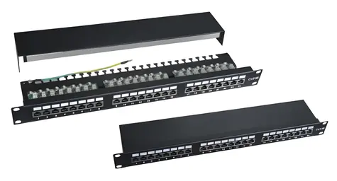 XtendLan černá / Patch panel / 19