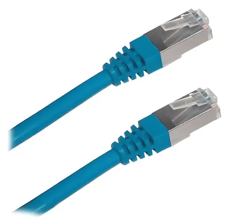 Xtendlan Patch kabel Cat5e FTP 1m modrý / Síťový kabel / stíněný / RJ45