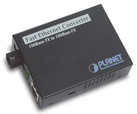 PLANET FT-806A20 / Mediakonvertor / 10/100Base-TX/100FX / WDM / 1310 nm
