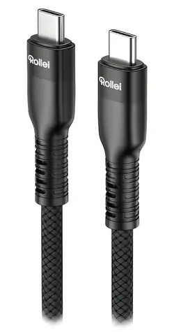 Rollei bílá / Kabel USB-C - USB-C / 1.2 m
