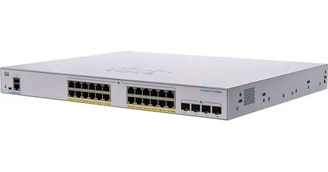 Cisco Business CBS350-24FP-4G-EU / Switch / 24x GbE RJ-45 PoE+ / 4x SFP uplink