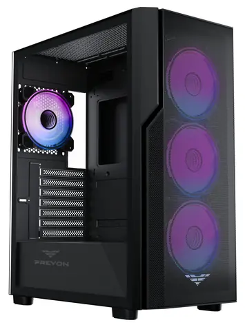 PREYON Nest Aero ARGB / Skříň / ATX