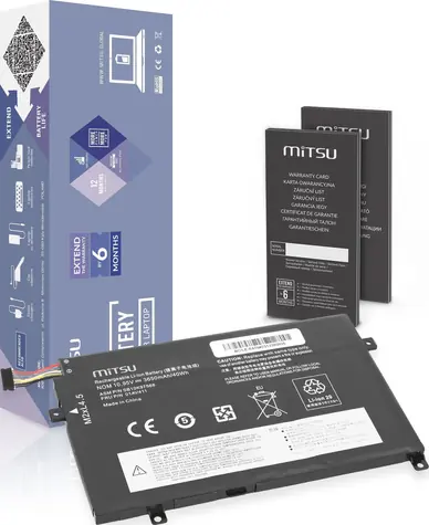 Mitsu 01AV411 / Baterie pro notebook / Lenovo ThinkPad E470 / E475
