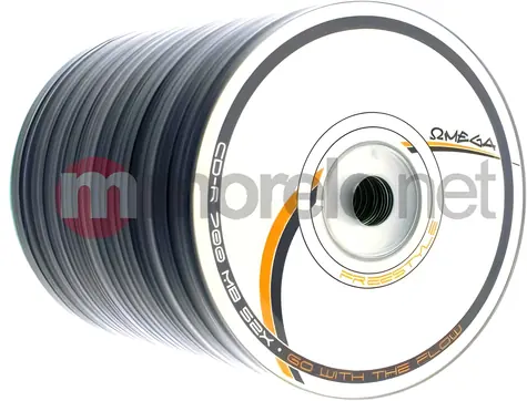 Omega CD-R 700 MB / CD-R médium / 52x / Spindl 10 ks