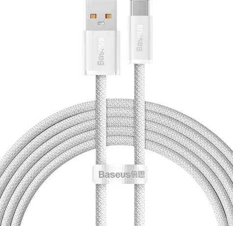 Baseus CALD000702 bílá / Kabel USB-A (M) - USB-C (M) / 2 m