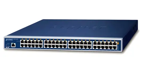 Planet HPOE-2400G v6 / PoE injektor / 802.3at / 24+24 portů / Gigabit / scheduler / 720W