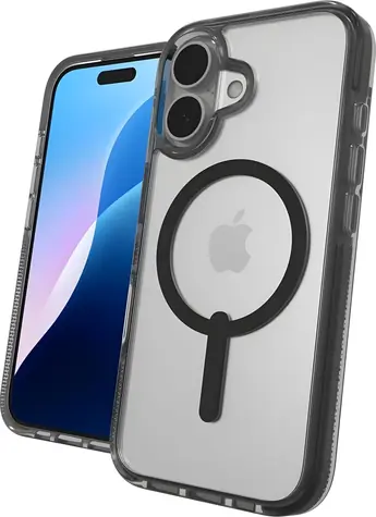 ZAGG Santa Cruz Snap pro Apple iPhone 16 černá / Kryt na mobil / MagSafe / TPU / Ochrana proti pádu