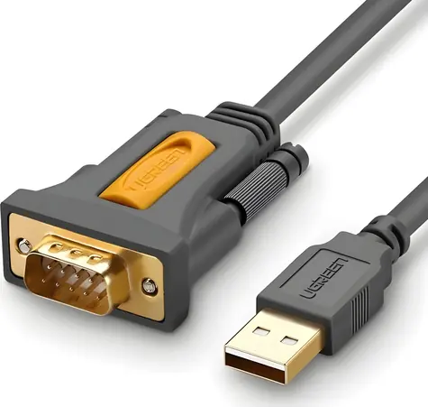 Ugreen UGR333 šedá / Kabel / USB-A - RS-232 / 1.5 m