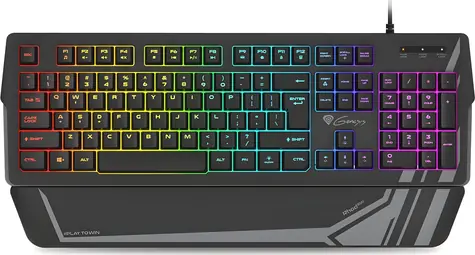 Genesis Rhod 350 RGB černá / Herní klávesnice / podsvícená / USB / ES