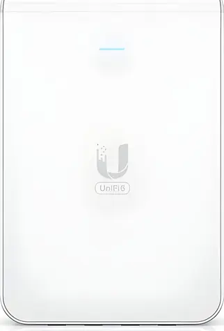 Ubiquiti U6-IW UniFi 6 In-Wall / Access point / Wi-Fi 6 / 4x4 MU-MIMO / 5x GbE RJ-45 / PoE+