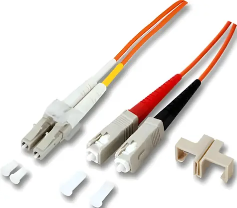 EFB LC-SC / Optický patchcord / OM3 50/125µ / duplex / 2 m
