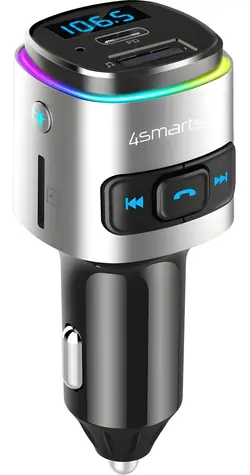 4smarts Media&Assist2 / FM transmitter / nabíječka do auta / AUX vstup