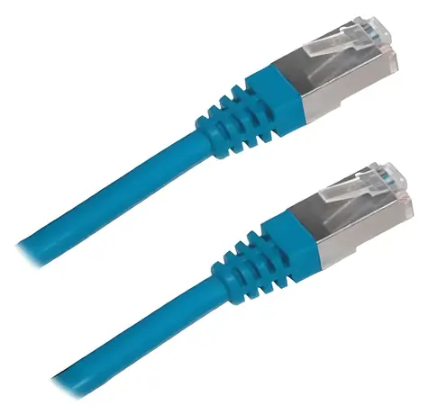 XtendLan modrá / Patch kabel / Cat6 / FTP / 0,5 m