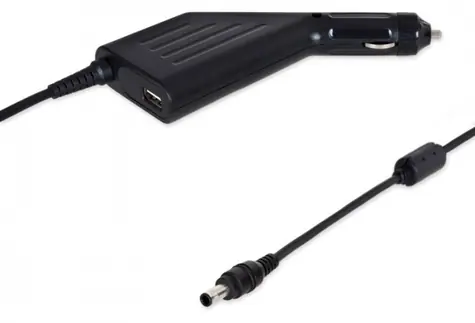 ENERGYLINE / Napájecí adaptér do auta pro notebooky Samsung / 90 W / 19 V / 4.47 A / 5.5x3.0 mm