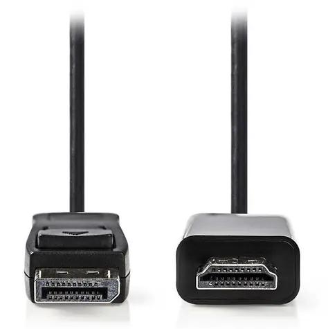 Nedis DisplayPort - HDMI černá / Redukční kabel / DisplayPort (M) - HDMI (M) / DP 1.2 / 3 m