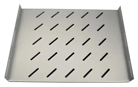 XtendLan Police 550mm šedá / Do racku ECO / hloubka 800mm / 50kg nosnost