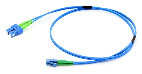 XtendLan FO patch LC-SC 3m / Optický patchkabel / 9/125 duplex / G.652d / LS0H / armovaný 3mm