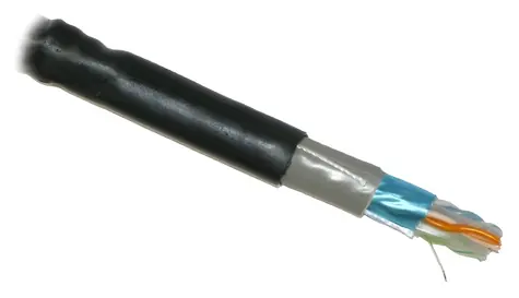 Planet instalační kabel CAT6 FTP Elite 500 m / venkovní instalace / PE+PVC dvouplášť / stíněný / drát / -40 až 70 °C